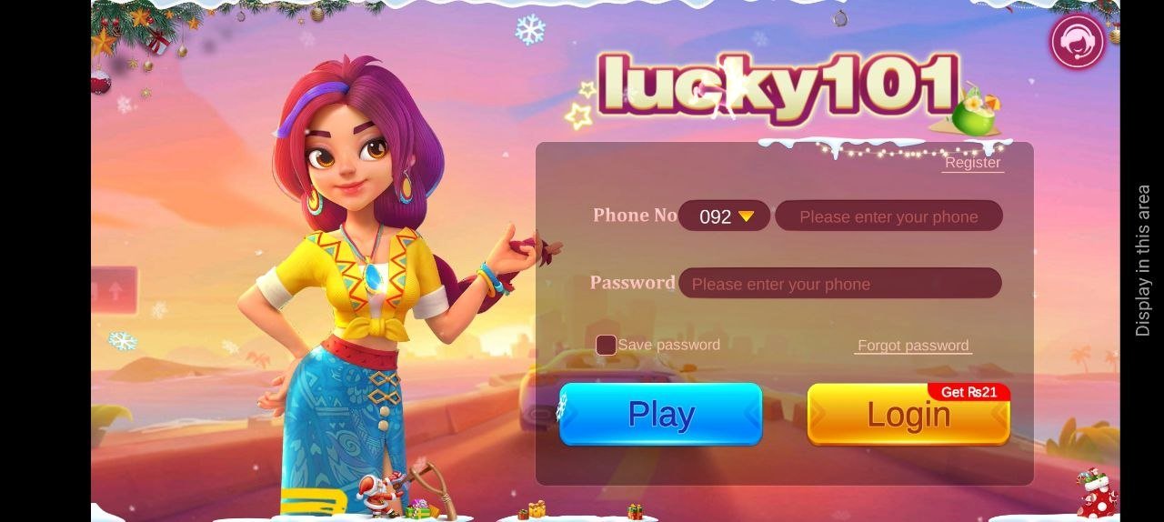 lucky101 login